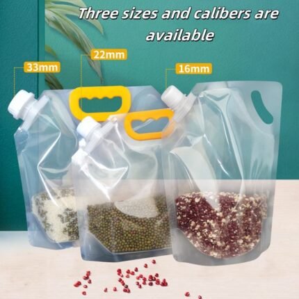 3 PCS- Food Grade Kitchen Storage Bag